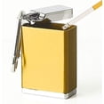 thumbnail image 2 of Cenicero portátil Mini cenicero de bolsillo desodorante, uso en exteriores, cenicero de bolsillo fácil de transportar mientras viaja (dorado 1 pieza) Rojo Verde Cocina, Decoración y Otros, 2 of 5