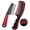 Red,Brown, variant on OPALESQUE 2 Pcs Dandruff Comb, Scalp Sweep Detoxing Hair brush Set for Dandruff Removal, Scalp Build Up Remover and Stainless Steel Fine Tooth Comb, Massage Brush for Women Men