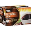 Great Value 100% Arabica Breakfast Blend Coffee Pods, Medium Roast, 12 count