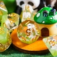 thumbnail image 2 of Cusdie 7-Die DND Dice, Polyhedral Dice Set Filled with Animal, for Role Playing Game Dungeons and Dragons D&D Dice MTG Pathfinder, 2 of 5