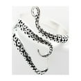 thumbnail image 6 of Guodhu Octopus Tentacle Claw Sea Ocean Open Ring Titanium Steel Scary Horror Goth Ring for Men Women, 6 of 6