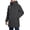 Dark Gray, variant on Long Winter Coat Men Pioneer Camp Waterproof Thicken Hooded