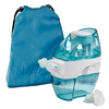 Navage Nasal Care TRAVEL Bundle: Nose Cleaner, Sky Blue Travel Bag, and 20 SaltPods