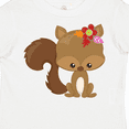 thumbnail image 4 of Inktastic Spring Animals, Cute Squirrel, Colorful Flowers Boys or Girls Toddler T-Shirt, 4 of 5