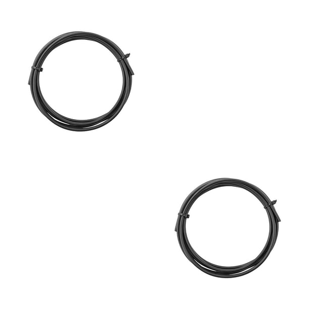 Eigraketly Manguera de freno de disco hidráulico para bicicleta, Cable resistente a la temperatura para bicicletas, accesorios de conexión de tubo de Negro 1m 2piezas Eigraketly CBP374918