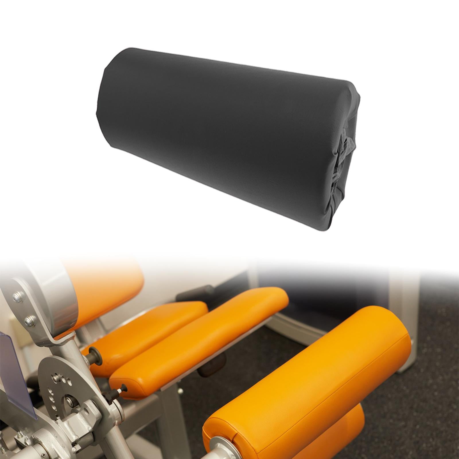 Baoblaze 1 Piece Foam Foot Pad Roller Soft for Workout Machine Workout Bench Home Gym Black
