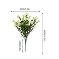 thumbnail image 5 of Yooshoverk 10-Pack Faux Eucalyptus Stems - 24 Inch Real Touch Greenery for Bouquets Vases - DIY Wedding Arch Garland Decor, 5 of 5