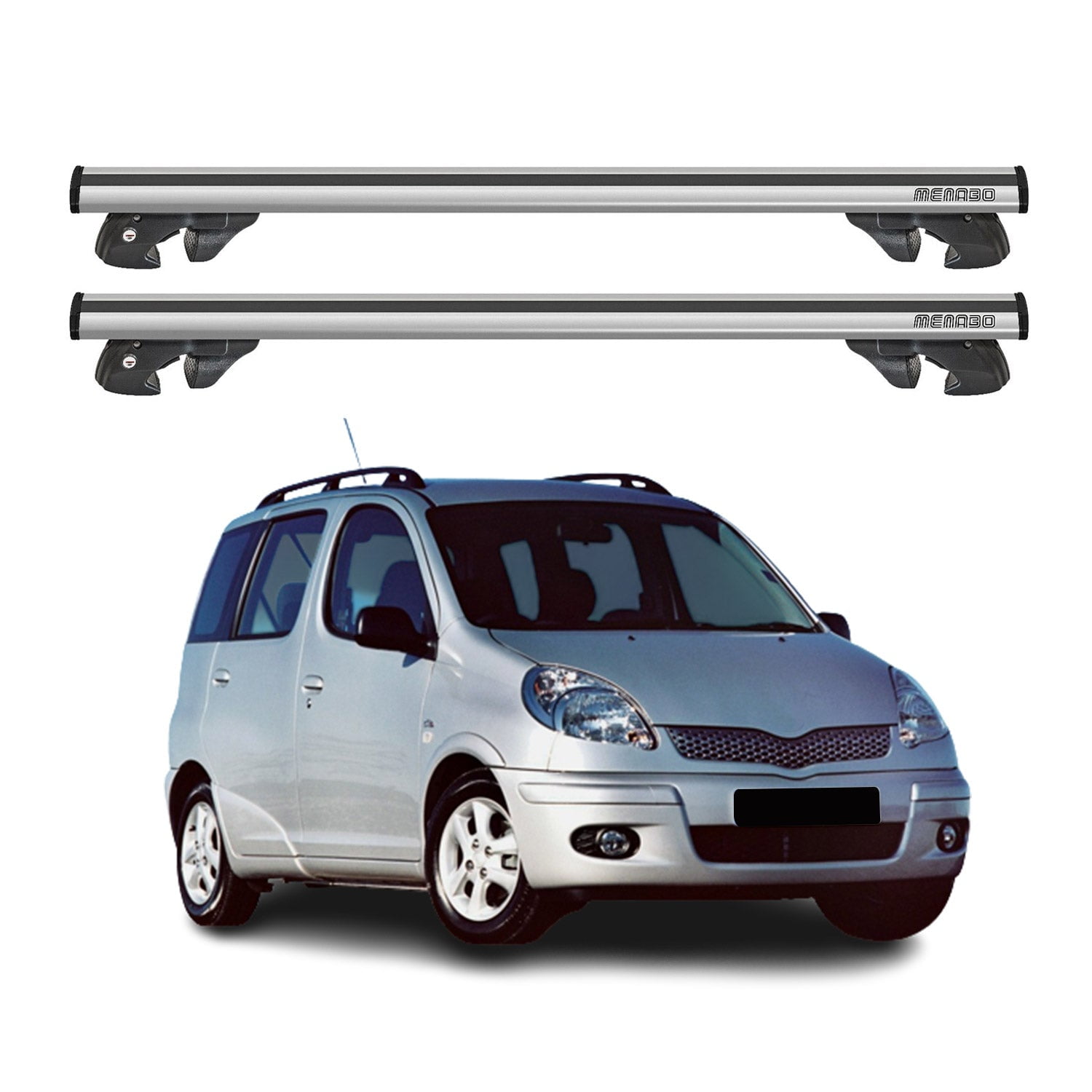Cross Bars for Toyota Yaris 20042005 Top Luggage Carrier Roof Rack