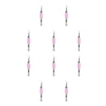 thumbnail image 3 of Guardurnaity Pinzas para manualidades, cerradura cruzada, acero inoxidable, multifunción, herramienta de decoración de uñas curvadas inversas, Mate 10Conjunto, 3 of 6