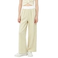 thumbnail image 2 of Antinious Girls Trendy Breathable Solid Wide Leg Elastic Waist Versatile Full Length Pants, 2 of 5