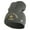 Charcoal, variant on Star US Army Veteran Retired Symbol Embroidered 8 Inch Solid Knit Short Beanie Made in USA - Charcoal OSFM