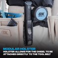 thumbnail image 3 of OX Tools - Dual Tip Chisel with Holster - 3/4-Inch, 3 of 9