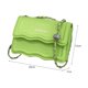 thumbnail image 3 of Bolso de hombro para mujer, con correa de cadena, moderno, ligero, informal, de piel sintética Verde, 3 of 9