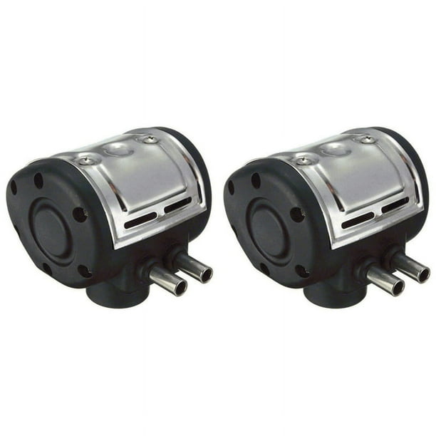 2X Pulsador Neumático L80 para Ordeñadora de Vacas, Ordeñadora de Granjas Lecheras de Acero Inoxidable, 50-180 Ppm