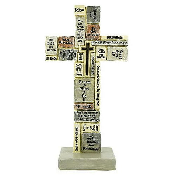 Inspirational Cross with Base