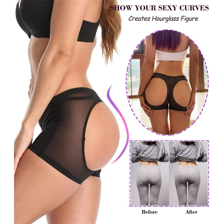 Women Butt Lifter Panties Booty Lift Seamless Shapewear Tummy Control Body  Shaper Enhancer Underwear