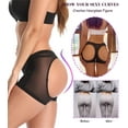 thumbnail image 4 of Women Butt Lifter Panties Booty Lift Seamless Shapewear Tummy Control Body Shaper Enhancer Underwear, 4 of 7