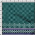 thumbnail image 1 of Soimoi Moss Georgette Fabric Damask,Tree & Mandala Panel Print Fabric by The Yard 42 Inch Wide, 1 of 2