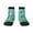 3 Black, variant on Alapaca in Boho Pattern Quarter Crew Socks,Toe Seamed Ankle Socks,Cotton Cushioned Breathable Athletic Crew Sports Socks