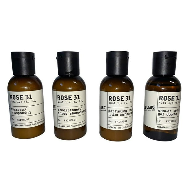 Le Labo Rose 31 Le Labo Hotel Amenities Luxury Travel Set Includes