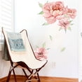 thumbnail image 4 of Flower Wall Sticker,Removable Peony Flower Wall Wall Sticker Peony Wall Sticker Breakthrough Technology, 4 of 7