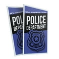 thumbnail image 4 of We Support our Police Department 24" x 36" Double Sided A-Frame Sidewalk Sign Includes 2 Plastic Inserts Foldable Portable White Signicade Civic Engagement Professional Display Bold, 4 of 6
