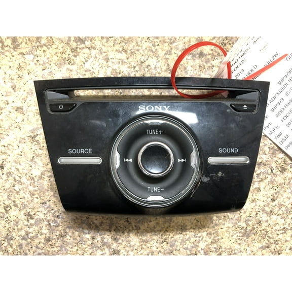 Pre-Owned 12-18 Ford Focus AM FM Radio Control Panel w/ Navigation OEM LKQ (Good)
