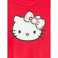 thumbnail image 2 of Hello Kitty Toddler Girls Fleece Novelty Crew Sweater, Sizes 2T-5T, 2 of 3