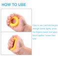 thumbnail image 4 of Uxcell 2.76" 20 Lbs Yellow Hand Grip Strengthener Hand Grip Rings for Strength Training, 4 of 6