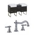 thumbnail image 1 of Imaginations Américaines  59.5 pouces W Vanity Set  Gris, 1 of 9