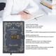 thumbnail image 3 of Password Book Multipurpose Portable Fashionable Exquisite European Style Vintage Lock Diary for Writing Dark Blue, 3 of 3