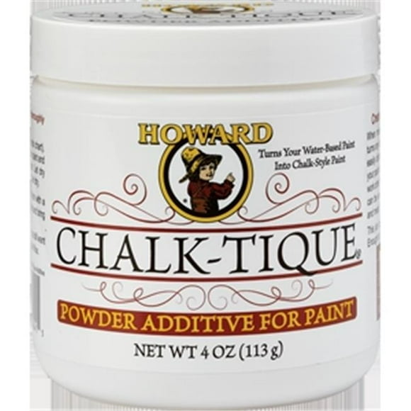 Howard 088682040415 CA0004 4 oz Chalk-Tique Powder Additive for Paint