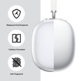 thumbnail image 2 of Funda para auriculares AirPods Max MOLOPPO, TPU transparente, 2 of 6