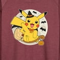 thumbnail image 3 of Pokémon  - Pikachu Moon Witch - Women's Lightweight French Terry Long Sleeve Shirt, 3 of 5