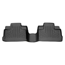 SMARTLINER 2nd Row Custom Fit Floor Liners Compatible with 2007 - 2010 Jeep Wrangler 4 Door and Unlimited (Gasoline)
