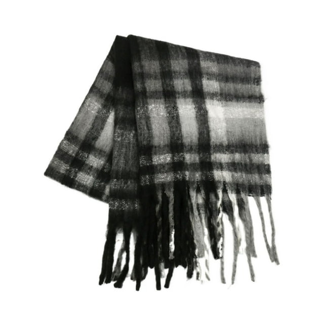 Bufanda cálida de invierno for mujer, chal largo, bufandas grandes, bufandas gruesas for clima frío, bufandas grandes y gruesas de gran tamaño.