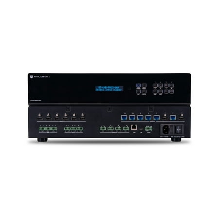 Atlona - 6 x 6 HDMI-to-HDBaseT Matrix Switcher - Black