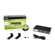 D-Link DGS-1024D 24-Port Gigabit Unmanaged Metal Desktop or Rackmount Switch (DGS1024D)