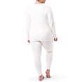 thumbnail image 5 of Fruit of the Loom Women's & Women's Plus Stretch Fleece Thermal Top and Bottom Set, 5 of 16