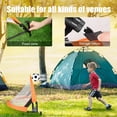 thumbnail image 4 of Aljoin Foldable Pop Up Soccer Goal,Pro 2 Portable Soccer Nets with Carrying Case and Training Cones,Practice in Backyard,School,Outdoor, Birthday Gift & Fun for Kids, Youths and Adults, 2Ft, 4 of 10