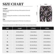thumbnail image 3 of Salouo Snake And Floral1 Pattern Men's Sleep Pajama Shorts,Pajama Bottoms Elastic Waistband Sleep Pajama Short PJ Shorts for Men -4X-Large, 3 of 6