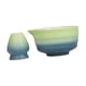 thumbnail image 5 of Cuenco de cerámica para matcha, suministros para preparar té, cuenco para mezclar matcha esmaltado, 350 ml, portátil Azul y verde, 5 of 9