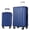 Blue, variant on MAYEERTY 2-in-1 Expandable ABS Hard Shell Luggage Set with TSA Lock Double Spinner Wheels, 20/28 Inch Travel Suitcase