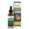 Organic Ear Oil for Ear Infections - Natural Eardrops for Infection Prevention, Swimmer's Ear & Wax Removal - Kids, Adults, Baby, Dog Earache Remedy - with Mullein, Garlic, Calendula, Made in USA