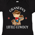 thumbnail image 4 of Inktastic Grandpa Little Cowboy for Grandson Boys Baby Bodysuit, 4 of 5