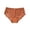 Brown, variant on Panties for Women Lace High Waist Lightweight Briefs Plus Size Breathable Seamless Daily Underwear