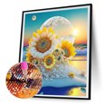 thumbnail image 2 of 5D DIY Diamond Picture Full Round Drill Sunflower Series para Office Home Wall Hugtrwg Para estrenar, 2 of 9