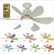 thumbnail image 3 of Ventilador Techo Con 30 W Iluminado para Sala Estar (remoto) Color Blanco, 3 of 9