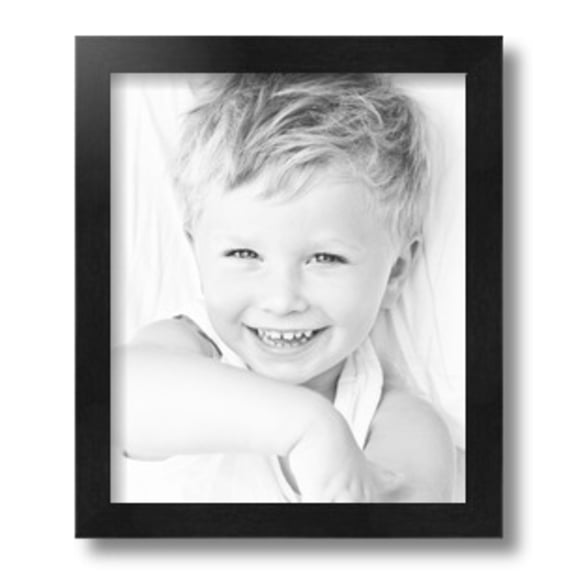 ArtToFrames 10x12" Black Picture Frame, Black Wood Poster Frame, with Regular Glass and 2 (FBPL-5141)