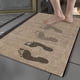 thumbnail image 5 of Alfombra de baño de diatomita | Alfombra de baño absorbente antideslizante | Microfibra suave de 15,74 x 23,62 pulgadas | Alfombrilla de secado rápido | Respaldo de TPR | Uso polivalente en, 5 of 6